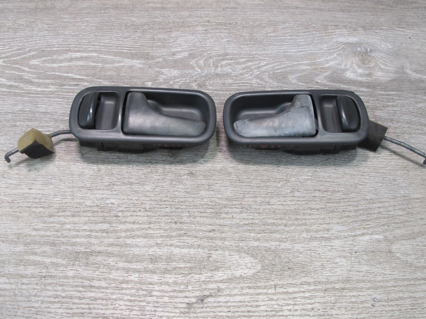 90-96 Nissan Z32 300ZX Set of 2 Left & Right Door Interior Handle OEM