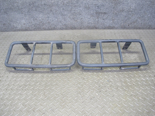 2003-2004 Hummer H2 Rear Right Left Tail Light Lamp Guard Bezel Molding Trim Set