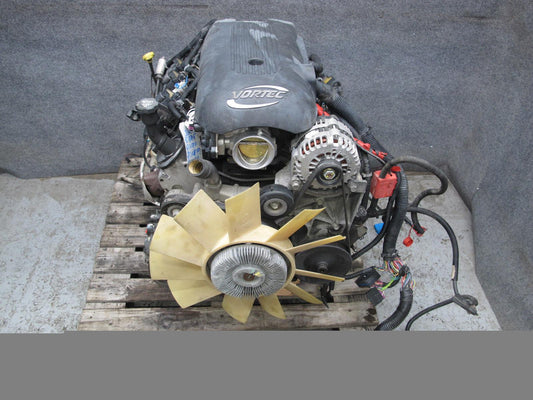 2003-2007 Hummer H2 6.0L V8 LQ4 Complete Engine Motor VIN U 8TH Digit
