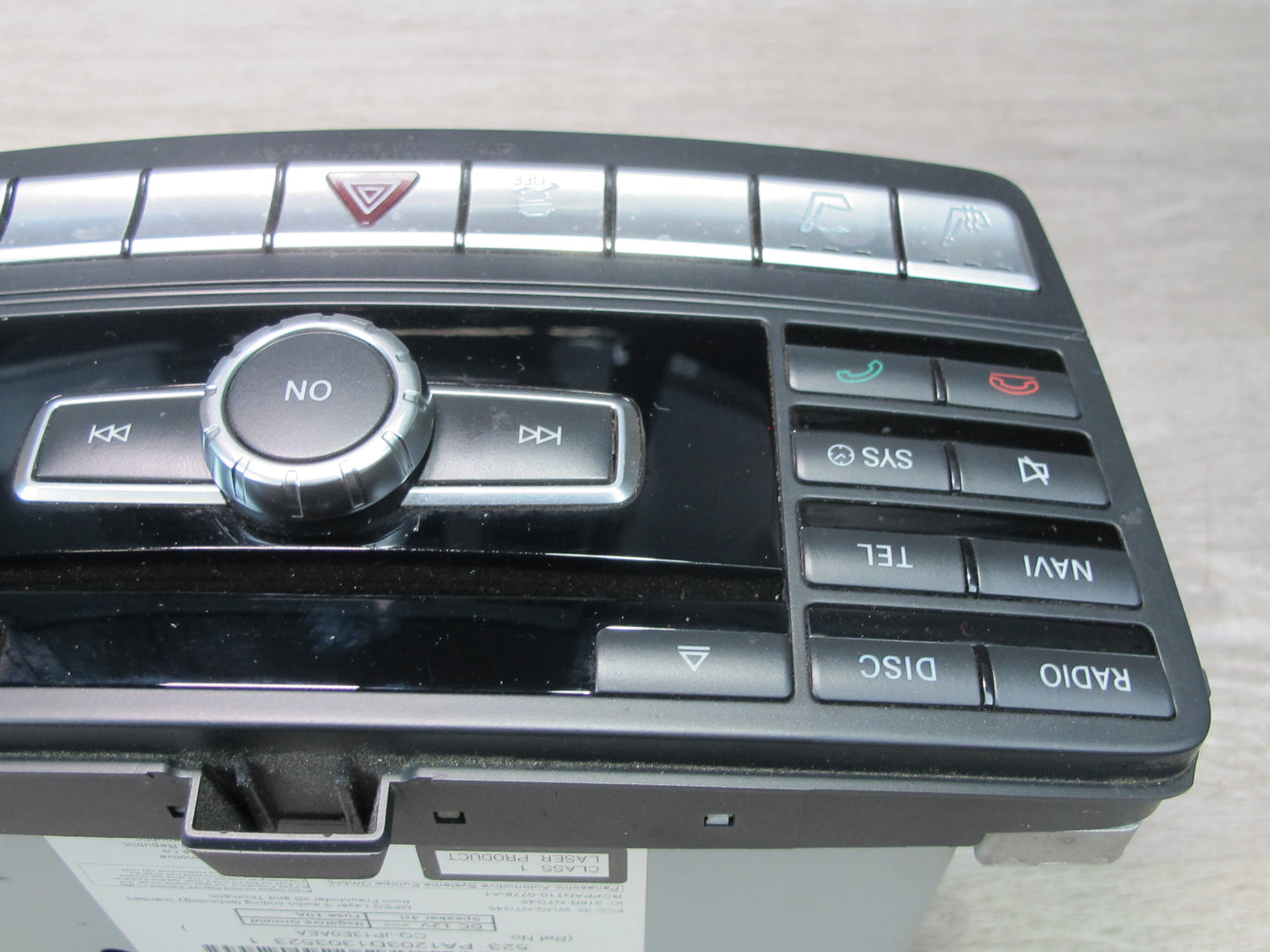 2012-2016 Mercedes R172 SLK Audio DVD CD Navigation Command Head Unit