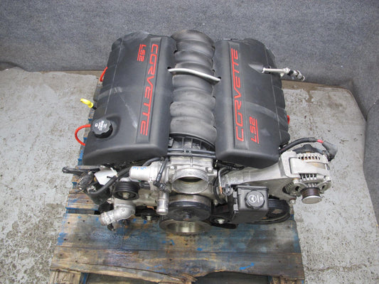 2006 Chevrolet Corvette C6 6.0L V8 LS2 Complete Engine Motor 83k Miles
