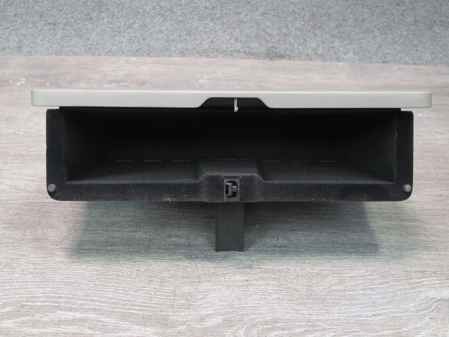 04-09 Nissan 350Z Z33 Convertible Rear Storage Shelf Compartment Gray OEM