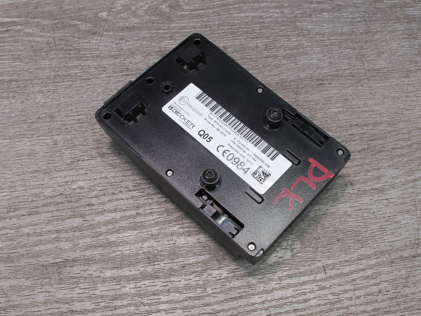 2012-2016 Mercedes R172 SLK Navigation Control Module W/ Bracket A1728100011