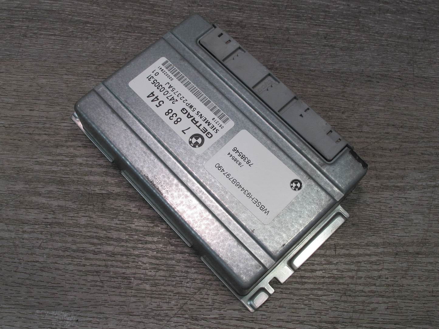 2006-2010 BMW E63 E64 M6 M5 SMG Transmission Control Module 7838544