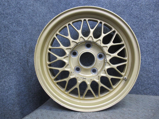 86-91 Mazda FC3S RX7 Factory BBS R15 15" Forged Wheel Rim 15x6.5J ET40 OEM