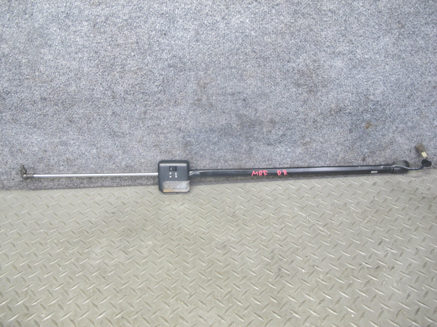 86-91 Mazda RX7 Coupe Rear Hatch Lift Gate Support Shock Strut Set w Light OEM