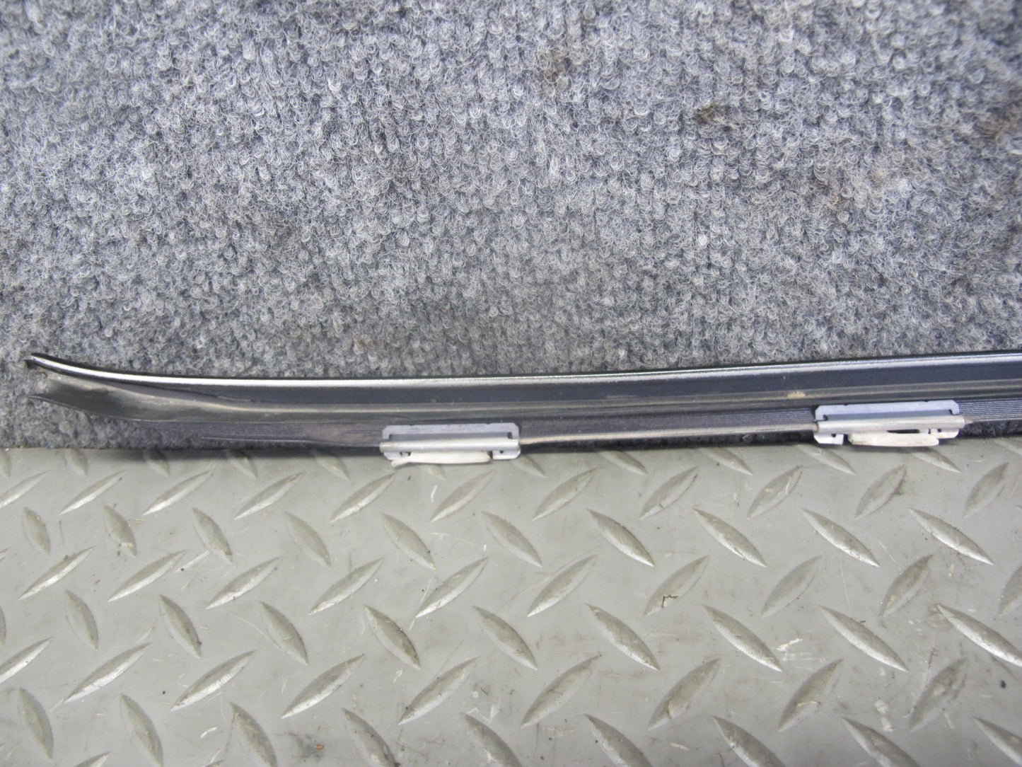 08-14 BMW E71 E72 X6 Front Windshield A Pillar Exterior Trim Molding Set of 2