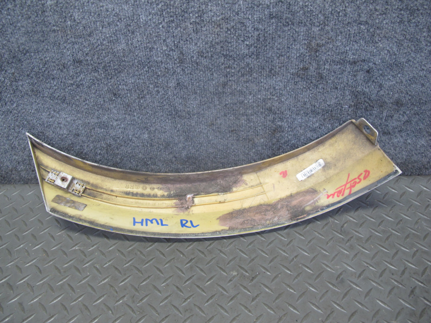 07-11 Mercedes W164 ML63 AMG Rear Left Bumper Fender Flare Trim Molding OEM
