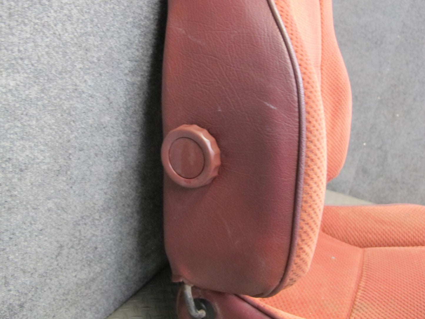 84-85 Mazda RX7 FB Set of 2 Front Left & Right Cloth Seat RED OEM