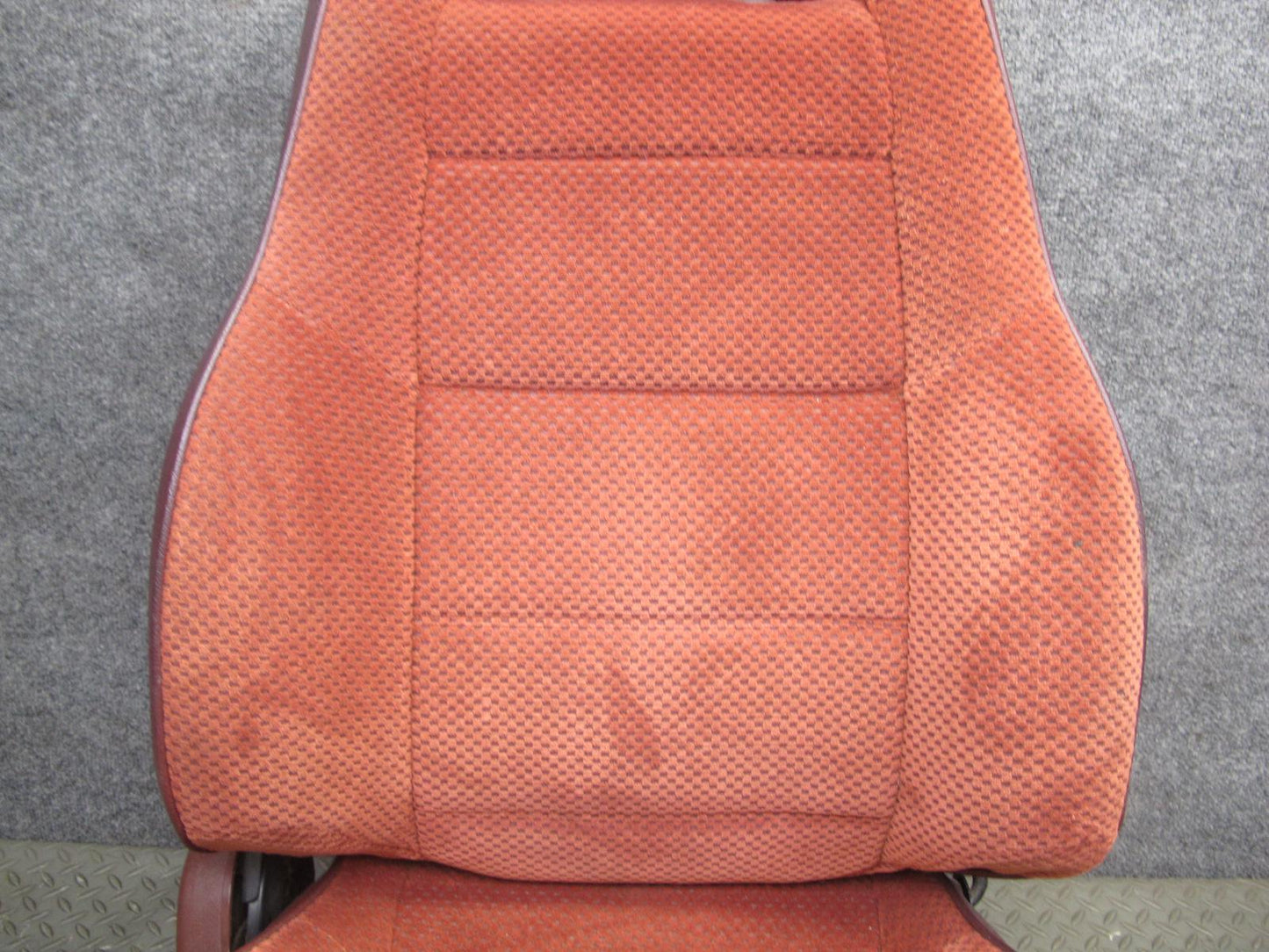 84-85 Mazda RX7 FB Set of 2 Front Left & Right Cloth Seat RED OEM