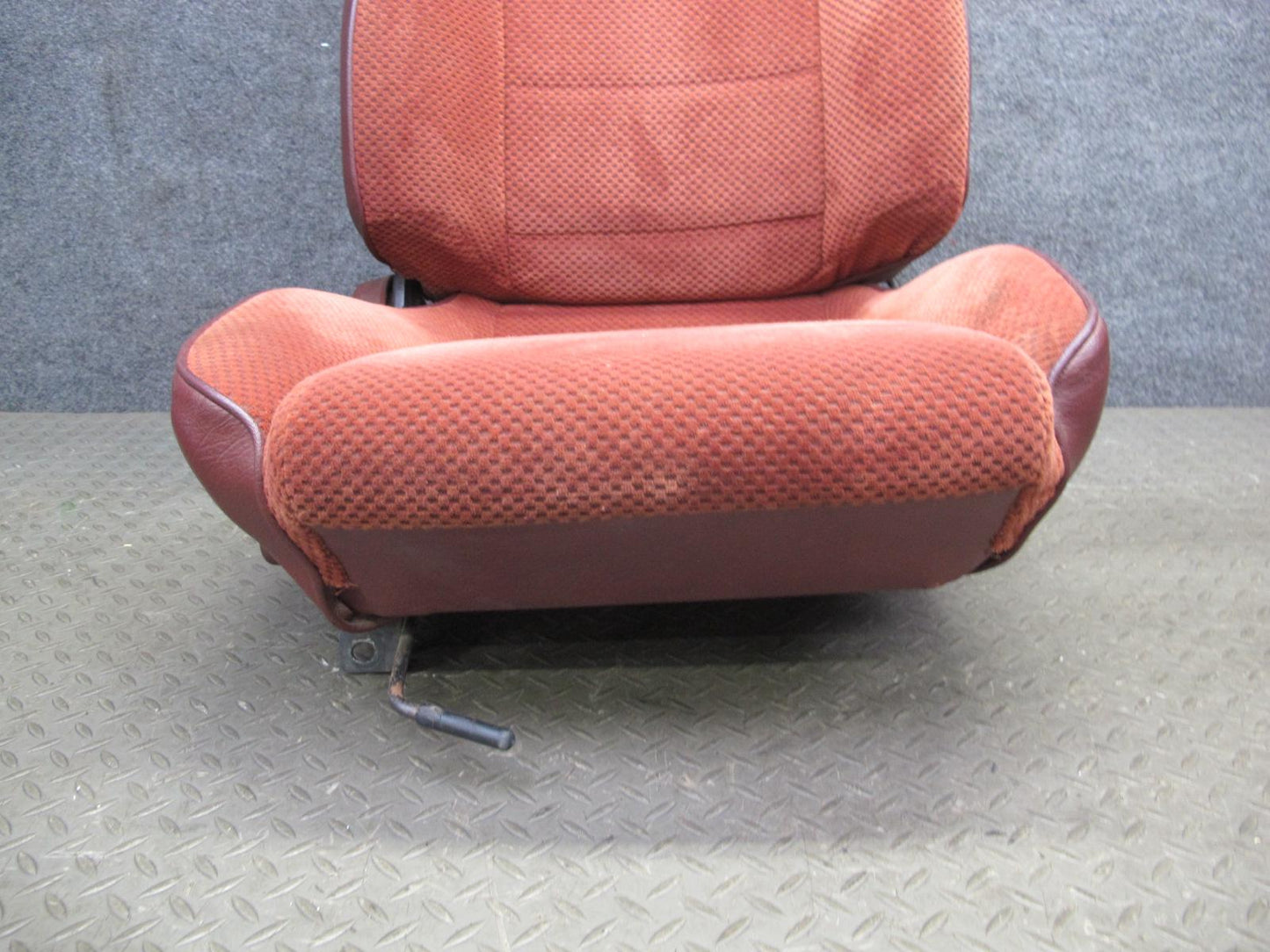 84-85 Mazda RX7 FB Set of 2 Front Left & Right Cloth Seat RED OEM