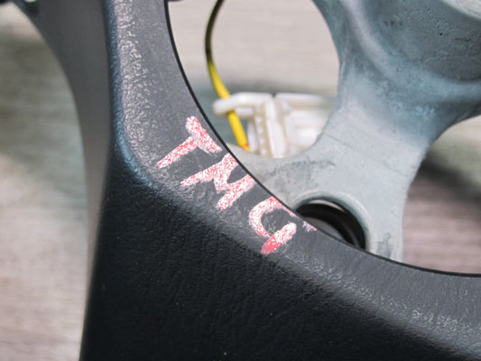 00-05 Toyota MR2 Spyder ZZW30L M/T Leather Steering Black OEM
