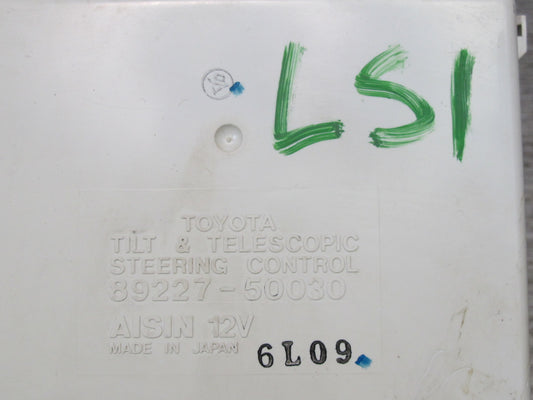 95-97 Lexus UCF20L LS400 Tilt & Telescopic Control Module 89227-50030 OEM
