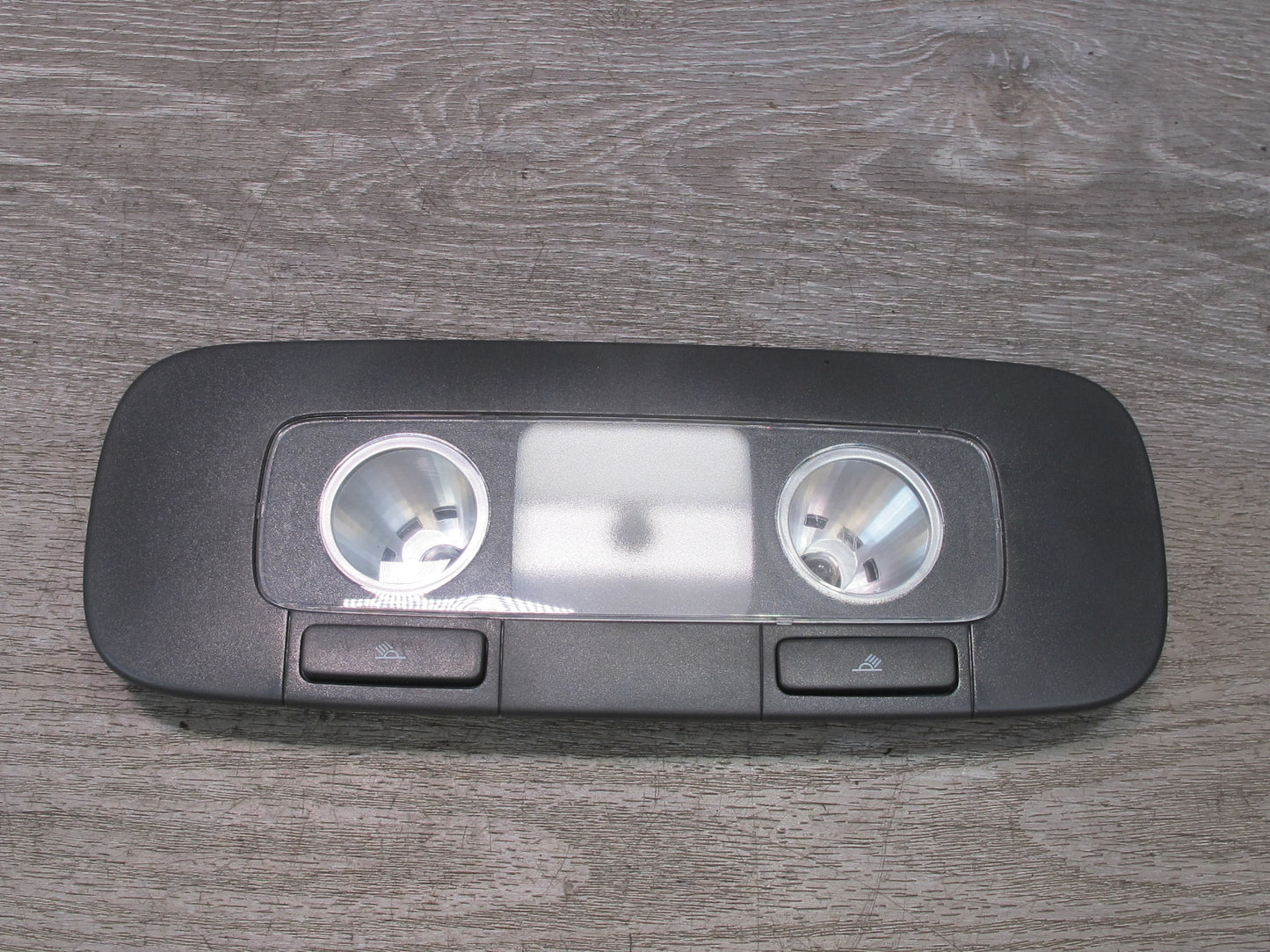 06-09 VW Rabbit GTI R32 Rear Overhead Dome Reading Light Lamp Black OEM