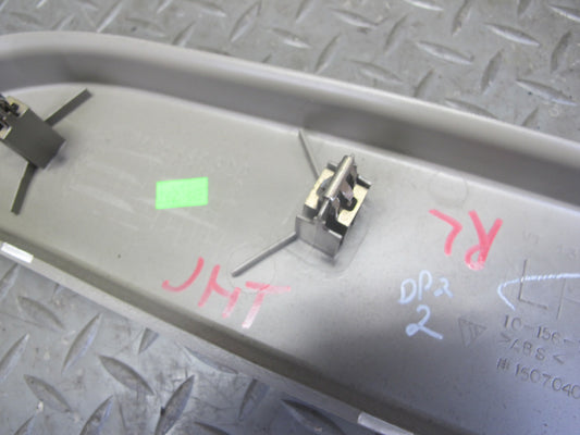 2003-2007 Hummer H2 Rear Left & Right Side Door Upper Window Trim Cover Set