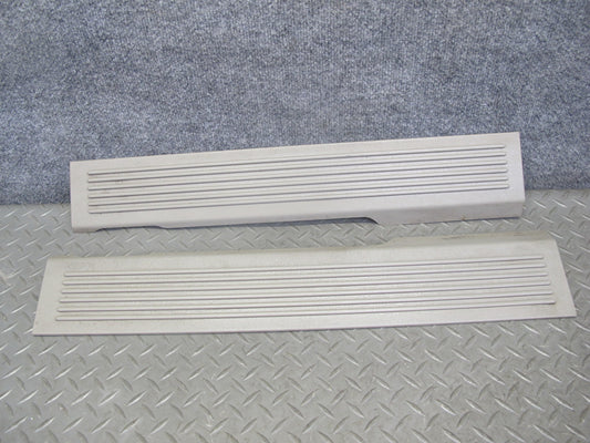 2003-2009 Hummer H2 Front Right & Left Side Door Scuff Sill Plate Trim Panel Set