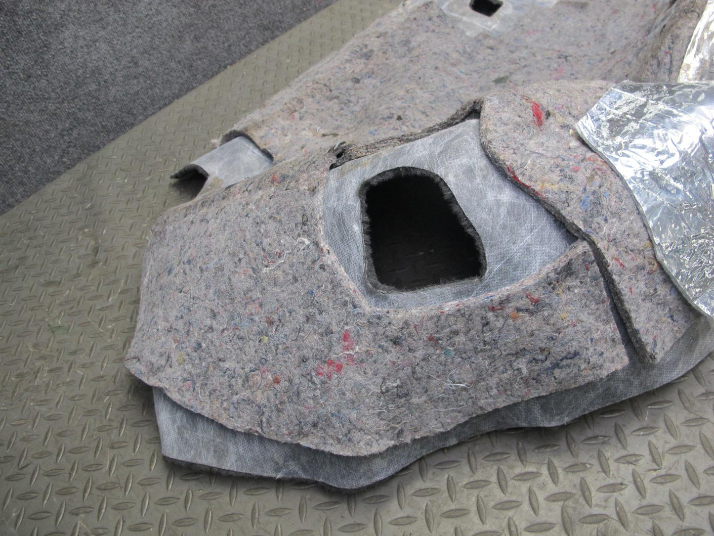 05-13 Chevrolet Corvette C6 Front Left Floor Carpet Liner 15265986 OEM