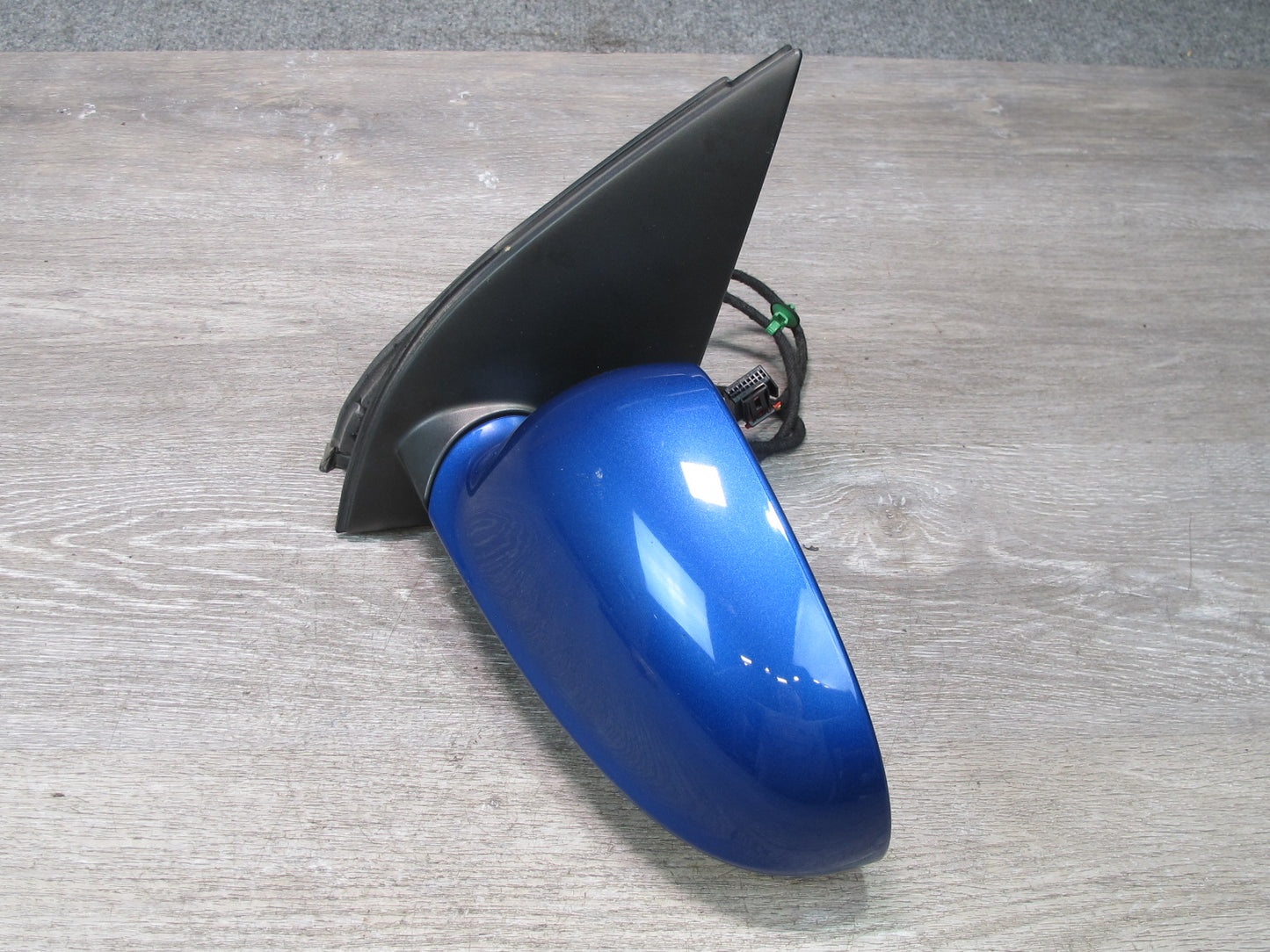 06-09 VW Rabbit GTI R32 Left Door Side View Power Heated Mirror Deepblue OEM