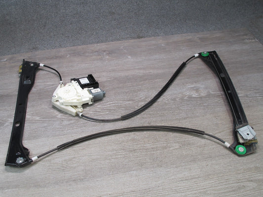 06-09 VW R32 GTI Rabbit MK5 2-DR Left Door Window Regulator w Motor OEM