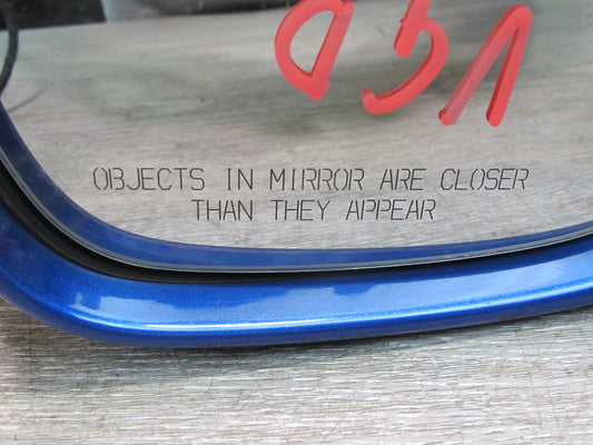 06-09 VW Rabbit GTI R32 Right Door Side View Power Heated Mirror Deepblue OEM