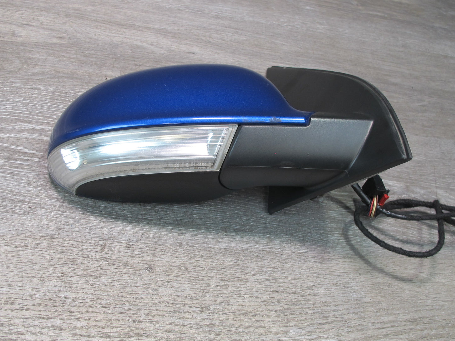 06-09 VW Rabbit GTI R32 Right Door Side View Power Heated Mirror Deepblue OEM