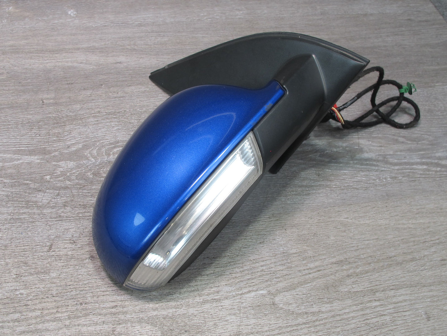 06-09 VW Rabbit GTI R32 Right Door Side View Power Heated Mirror Deepblue OEM