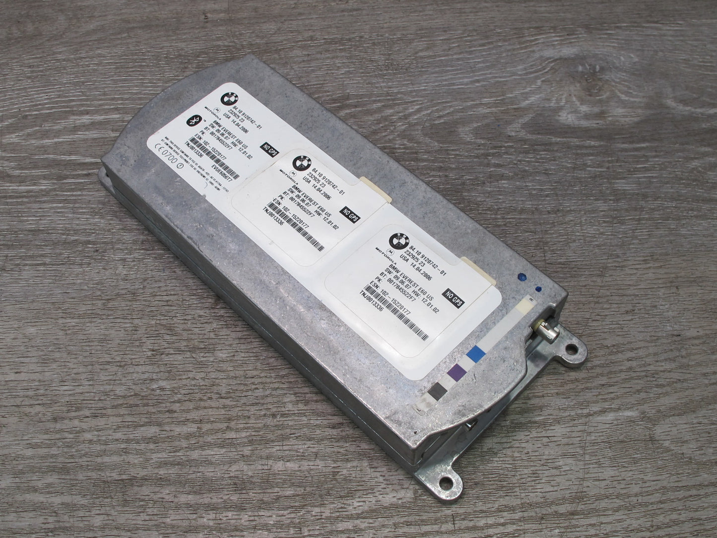 2006-2010 BMW E63 E64 Bluetooth Telematics Communication Control Module 9120742