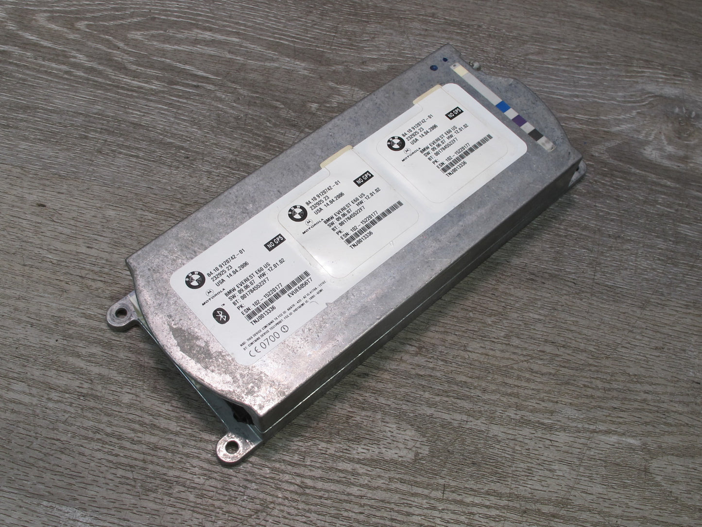2006-2010 BMW E63 E64 Bluetooth Telematics Communication Control Module 9120742
