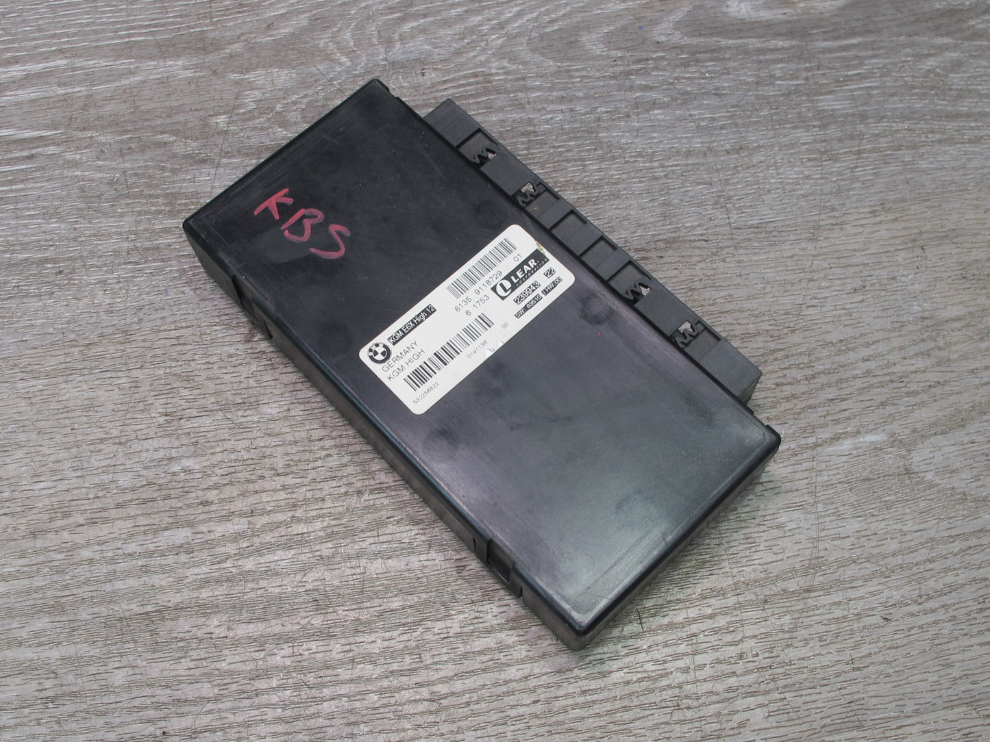 2006-2010 BMW E63 E64 KGM High Body Gateway Control Module 9118729
