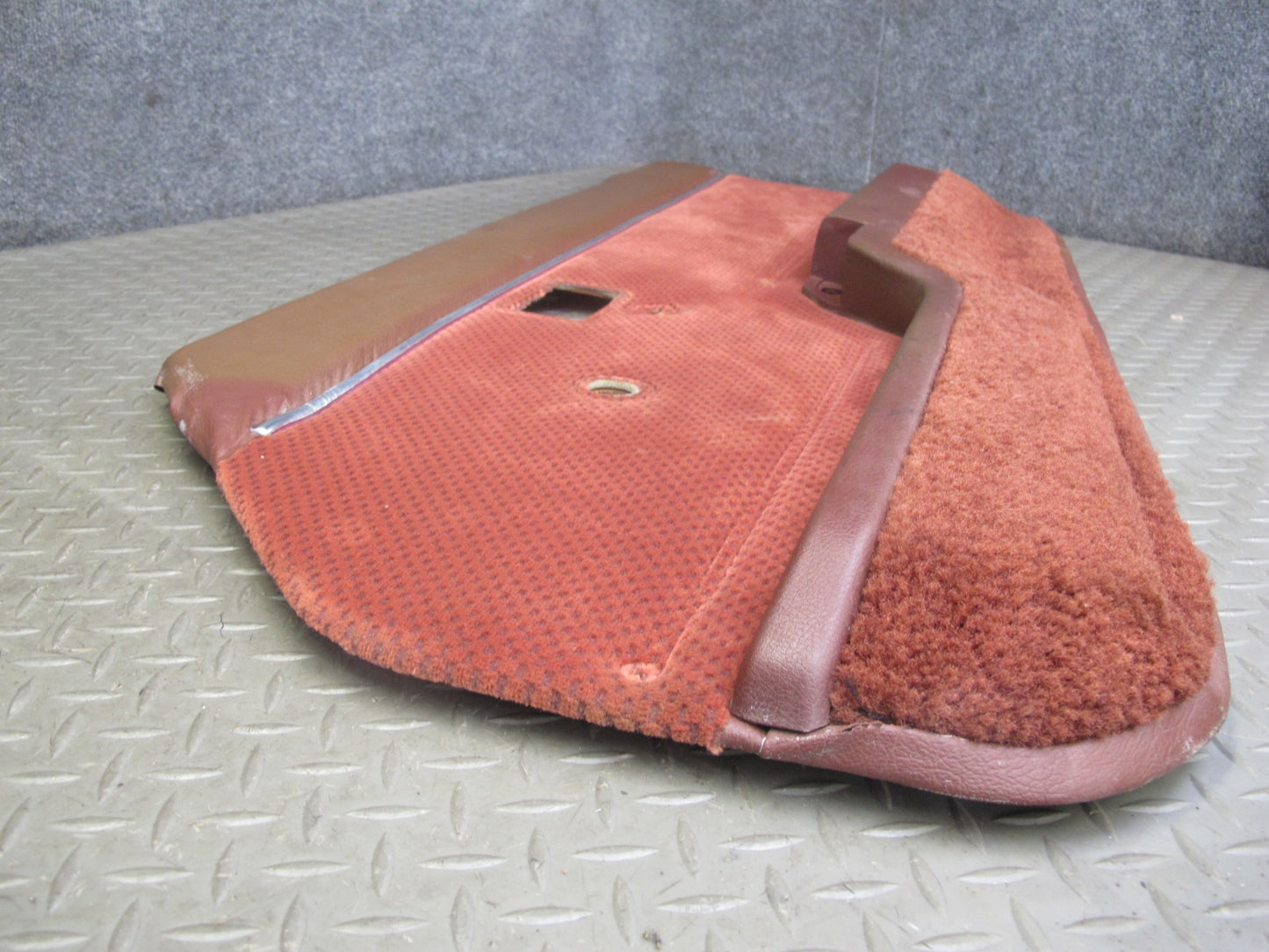84-85 Mazda RX7 FB Left & Right Door Interior Trim Cover Panel Set Cloth RED OEM
