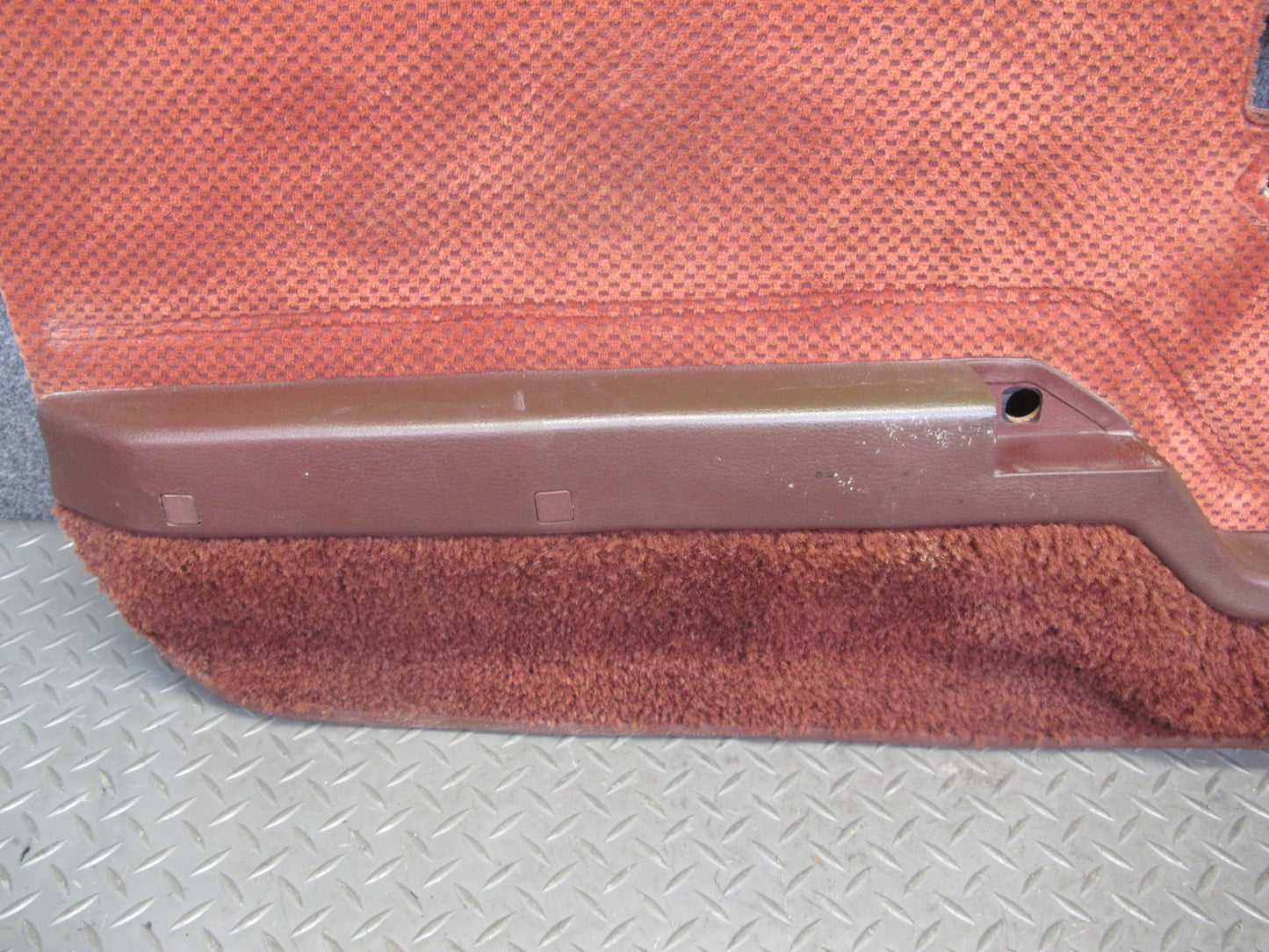 84-85 Mazda RX7 FB Left & Right Door Interior Trim Cover Panel Set Cloth RED OEM