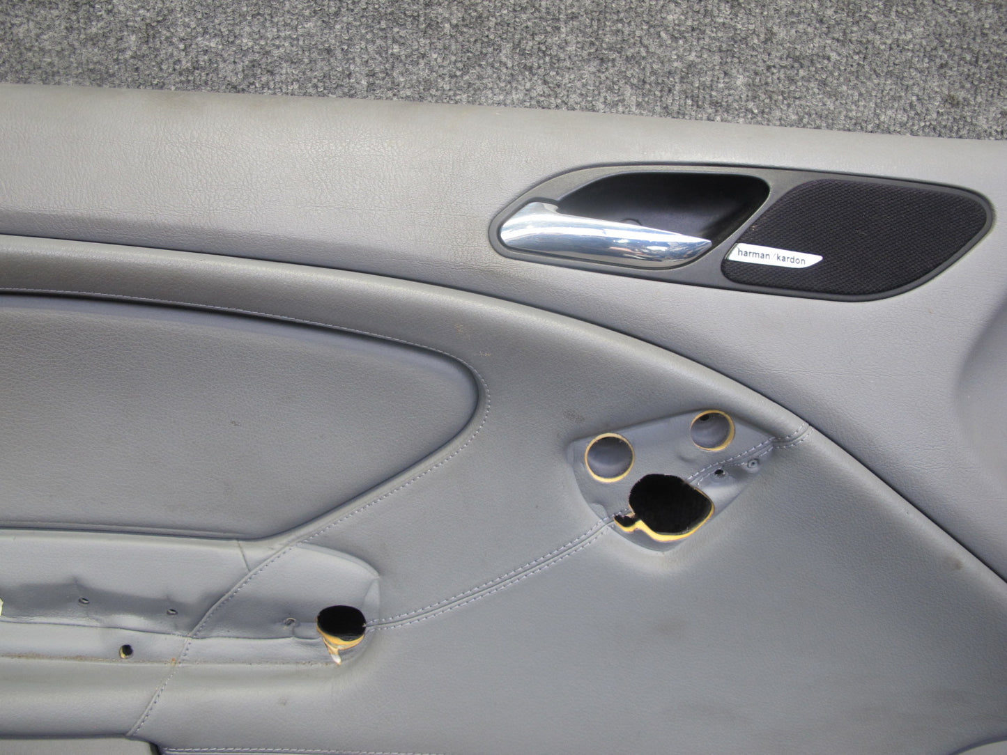 01-06 BMW E46 Coupe Convertible Set of 2 Left & Right Door Trim Cover Panel OEM