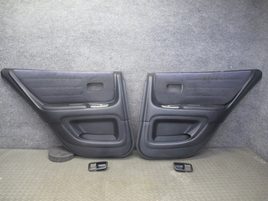 04-05 Lexus JCE10L IS300 Sedan Rear Left & Right Door Panel Trim Cover Set OEM