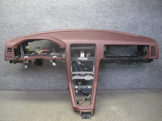 84-85 Mazda RX7 FB Front Dash Dashboard Instrument Panel RED w Wiring OEM