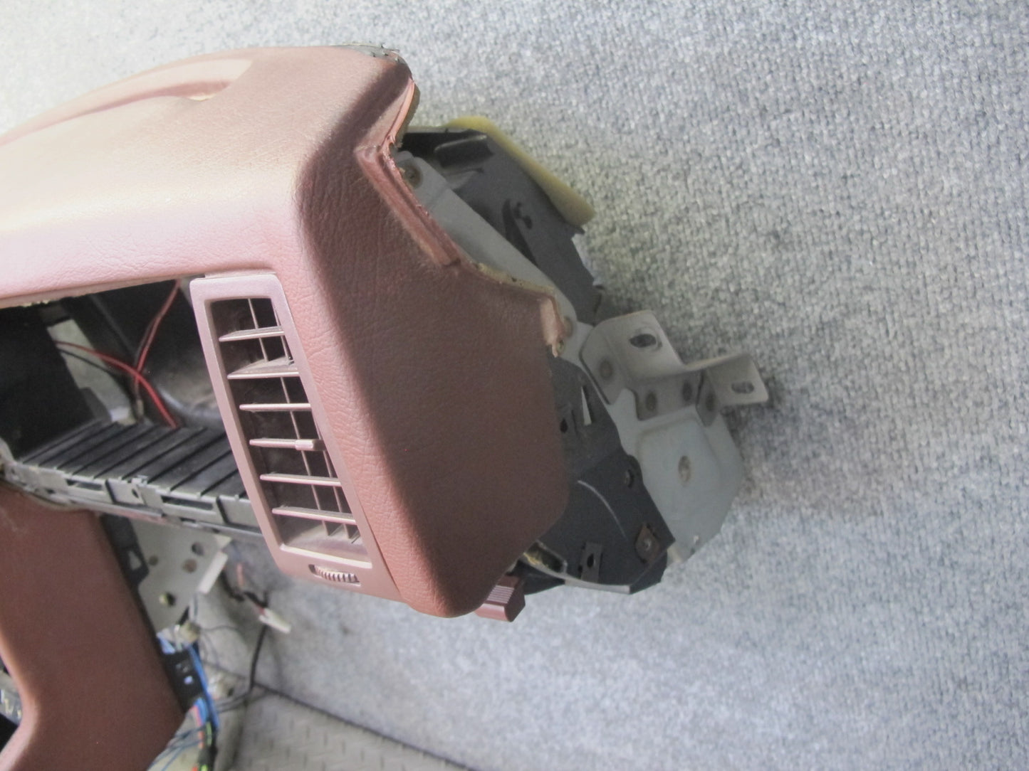 84-85 Mazda RX7 FB Front Dash Dashboard Instrument Panel RED w Wiring OEM