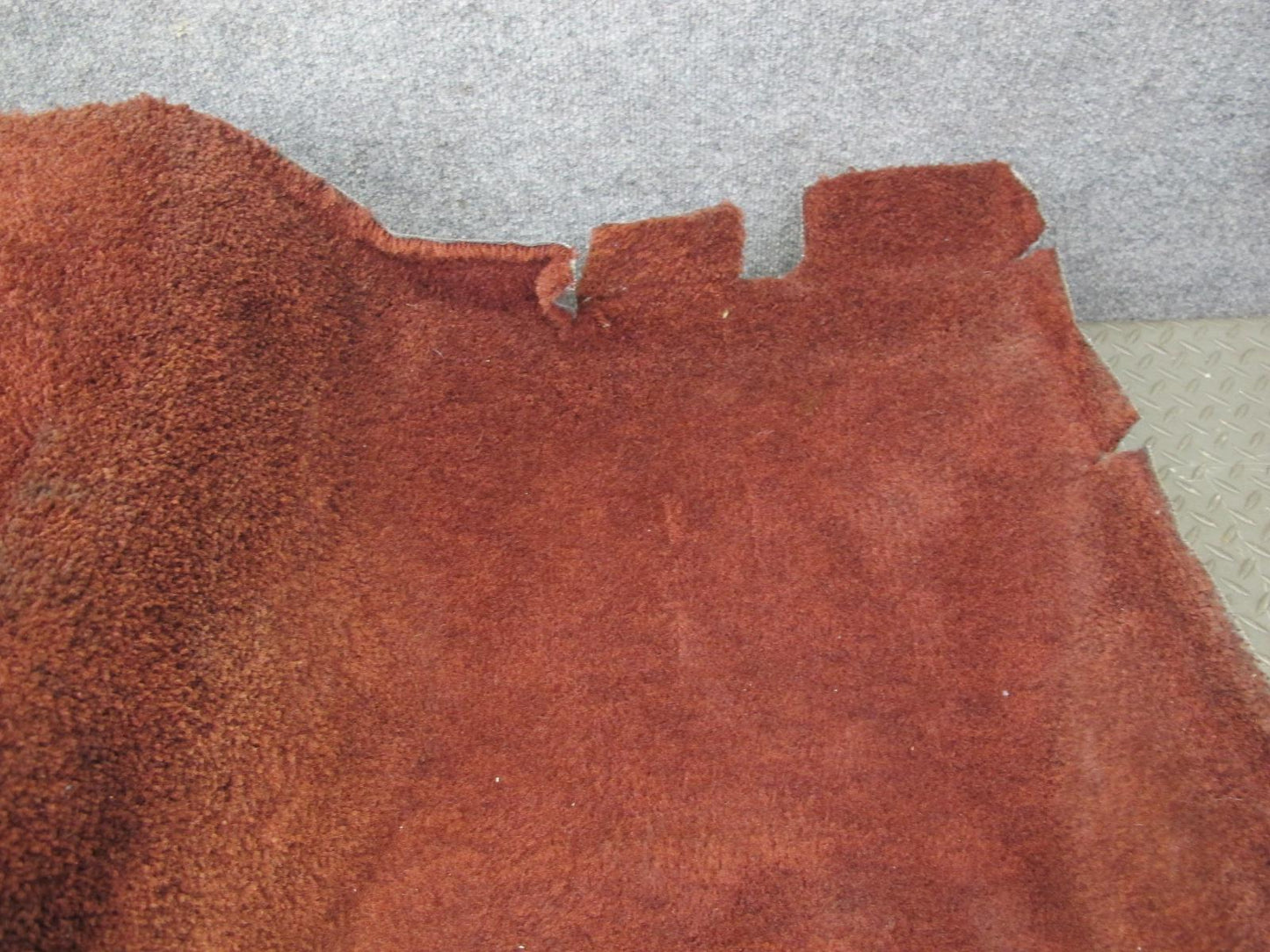 84-85 Mazda RX7 FB Front & Center Interior Floor Carpet Liner Cover Set RED OEM