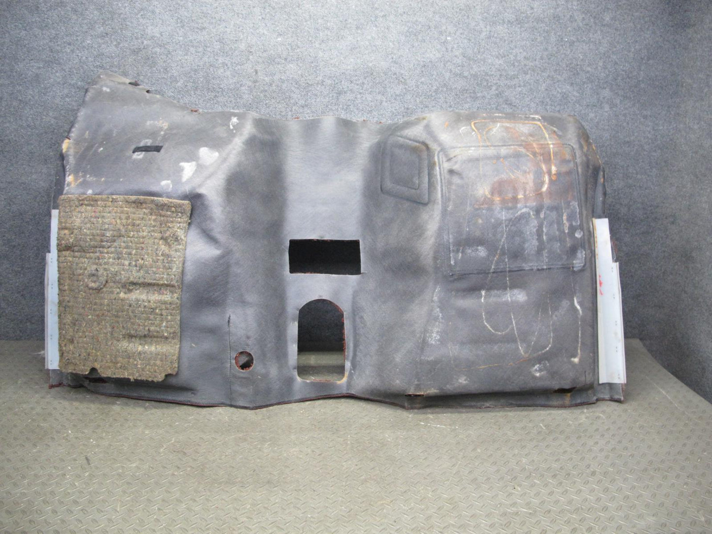 84-85 Mazda RX7 FB Front & Center Interior Floor Carpet Liner Cover Set RED OEM