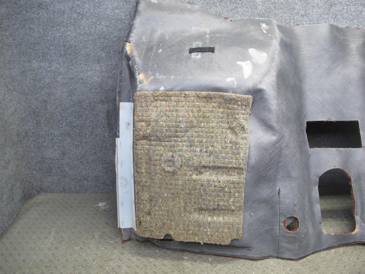 84-85 Mazda RX7 FB Front & Center Interior Floor Carpet Liner Cover Set RED OEM