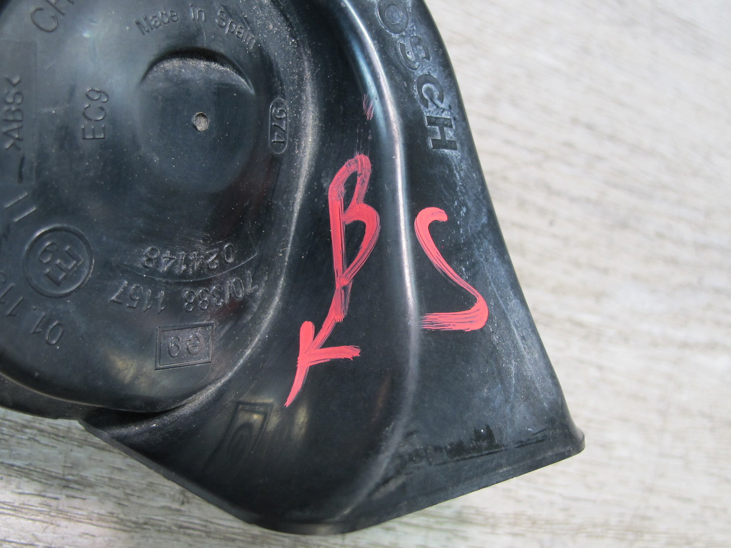 2006-2010 BMW E63 E64 High & Low Tone Note Pitch Horn Signal Set of 2