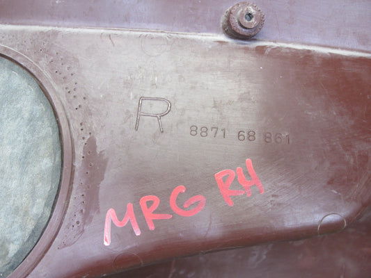 84-85 Mazda RX7 FB Rear Left & Right Quarter Trunk Trim Cover Panel Set RED OEM