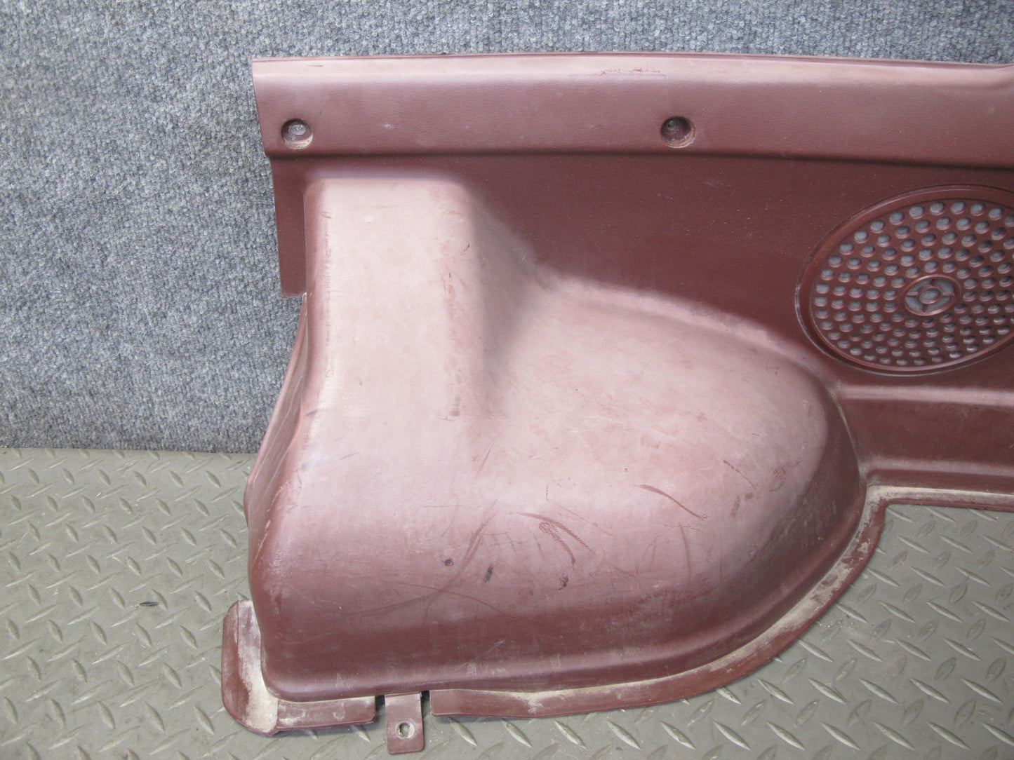 84-85 Mazda RX7 FB Rear Left & Right Quarter Trunk Trim Cover Panel Set RED OEM