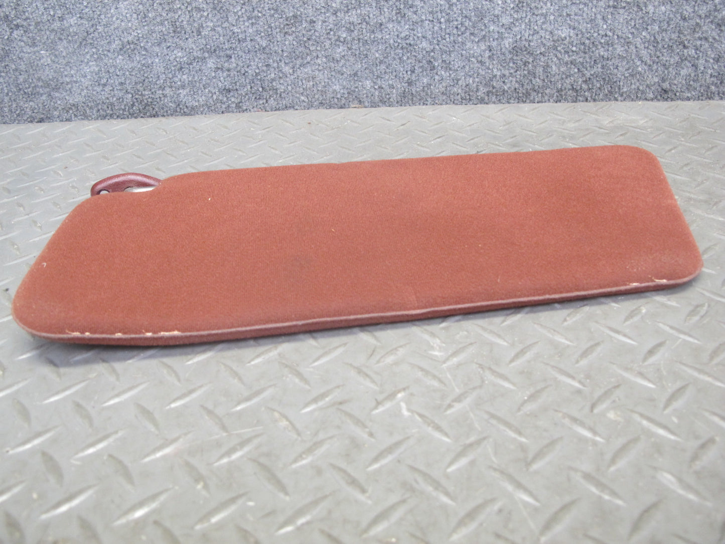 84-85 Mazda RX7 FB Set of 2 Front Left & Right Sun Visor RED OEM