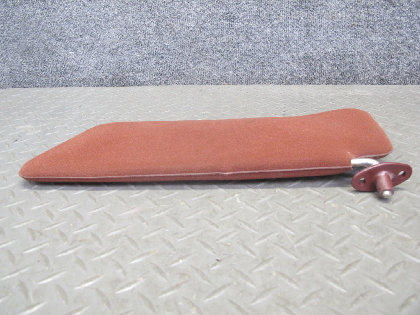 84-85 Mazda RX7 FB Set of 2 Front Left & Right Sun Visor RED OEM