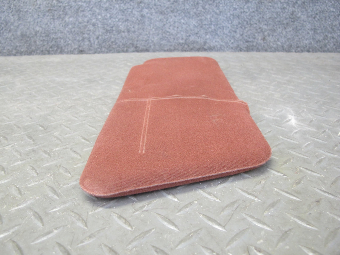 84-85 Mazda RX7 FB Set of 2 Front Left & Right Sun Visor RED OEM