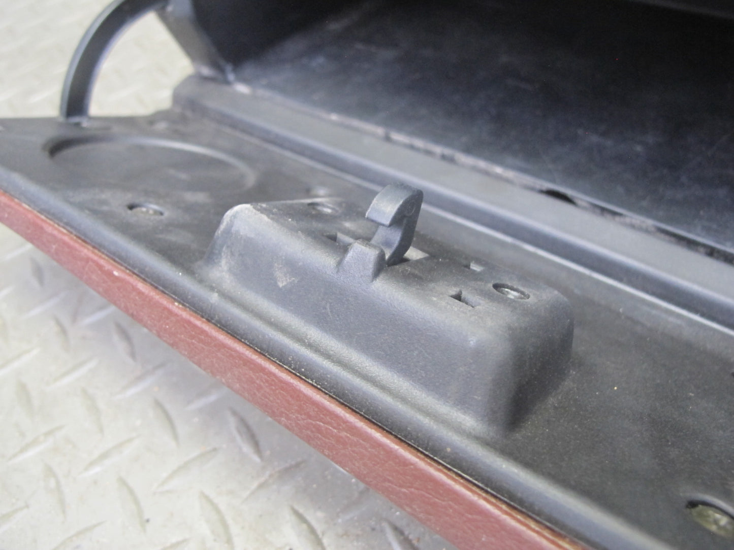 84-85 Mazda RX7 FB Dash Glove Box Storage Compartment RED OEM