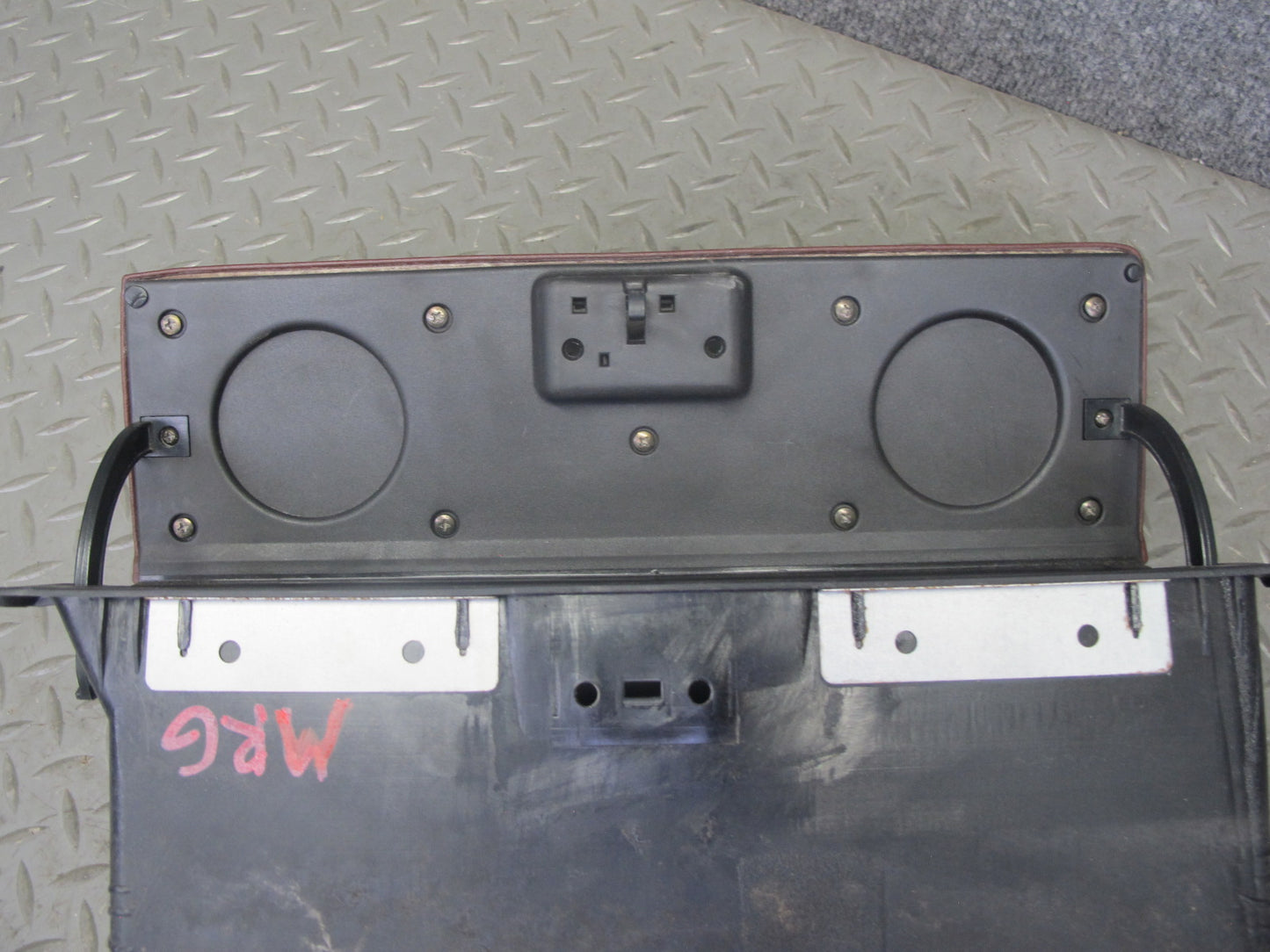 84-85 Mazda RX7 FB Dash Glove Box Storage Compartment RED OEM