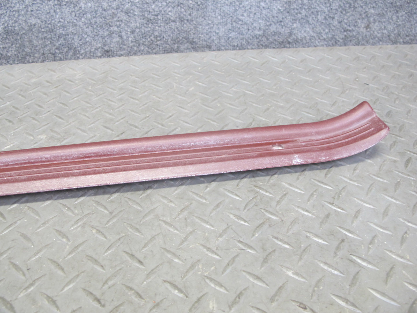 84-85 Mazda RX7 FB Left & Right Door Scuff Sill Plate Trim Cover Set RED OEM