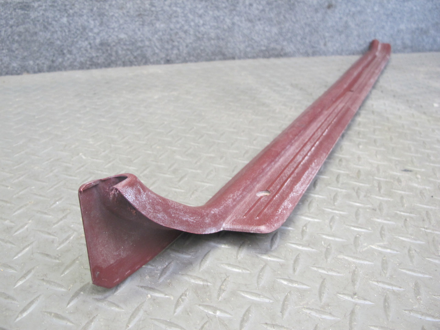 84-85 Mazda RX7 FB Left & Right Door Scuff Sill Plate Trim Cover Set RED OEM