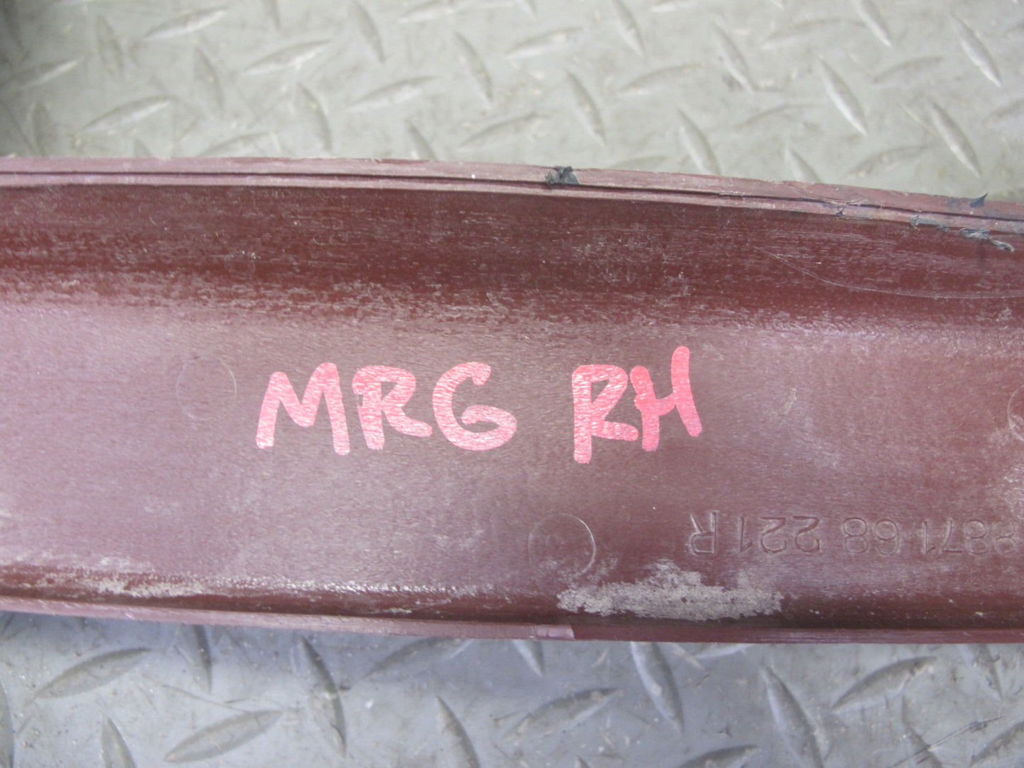 84-85 Mazda RX7 FB Set of 2 Left & Right Interior B Pillar Trim Panel RED OEM