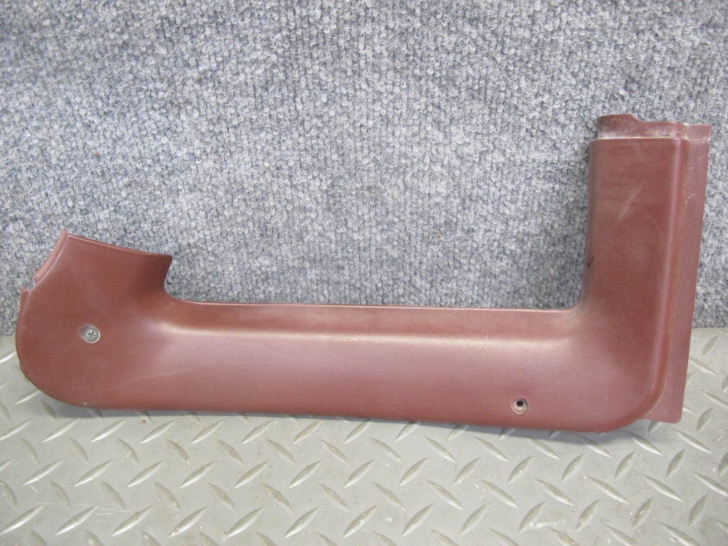 84-85 Mazda RX7 FB Set of 2 Left & Right Interior B Pillar Trim Panel RED OEM